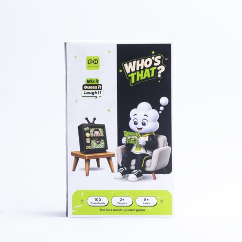 Image of Playhaus Who's that Face Mash-Up Card Game