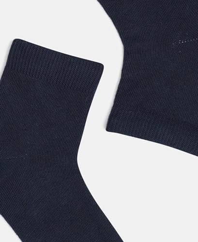Jockey Kids Ankle Length Cotton Socks 7801_Navy_5-6 Yrs - Image 2 thumbnail