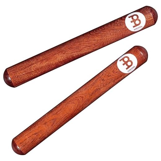 MEINL Percussion Wood Claves Classic - Secoya, CL1RW
