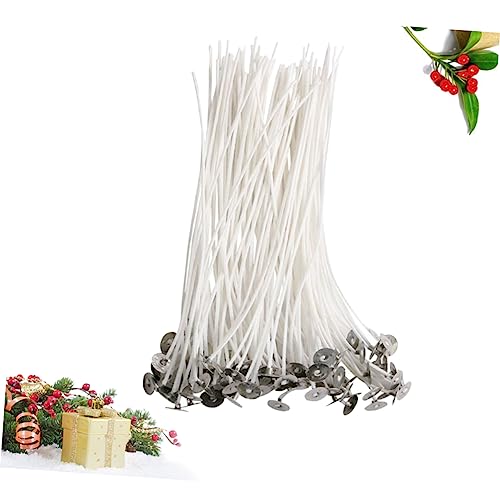 200 mechas para velas con base para fabricación DIY miniatura 2
