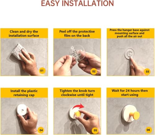 Image of 2 PCS Cup Hooks Adhesive Wall No Damage Extra Sticky Storage Hooks Holds Heavy Duty for Towel Shower Coat & Bathroom DoorWardrobe Door Hanger (Multicolor)