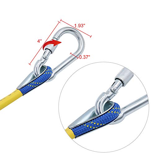 image for X XBEN Outdoor Climbing Rope Rock Climbing Rope, Escape Rope Climbing 