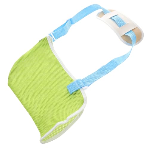 NOLITOY Fracture Fixation Sling Breathable Arm Sleeve for Boys and Girls Adults Shoulder Pad Dislocated Arm Support Brace Green Shoulder Pad Random