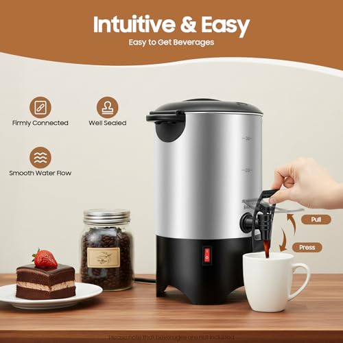 Cafetera de goteo con capacidad para 30 tazas 5.2 L miniatura 5