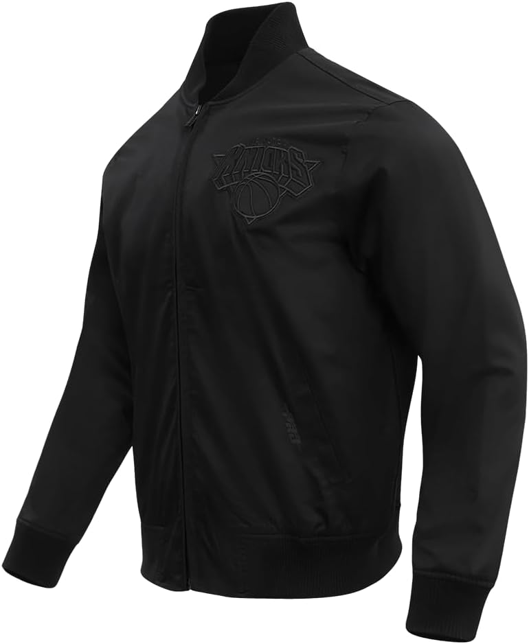 Pro Standard Mens NBA Neutral Twill Jacket - Image 3