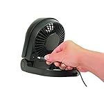Honeywell HTF090B Turbo on the Go Personal Fan, Black – Small, Portable Fan - Image 4