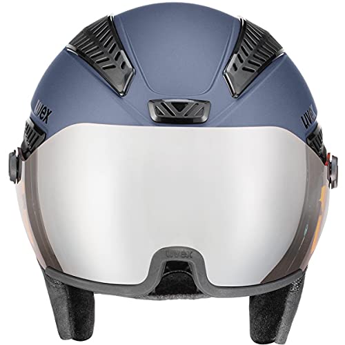 uvex hlmt 600 Visor Skihelm, Blue matt, 53-55 cm – Ansicht 2