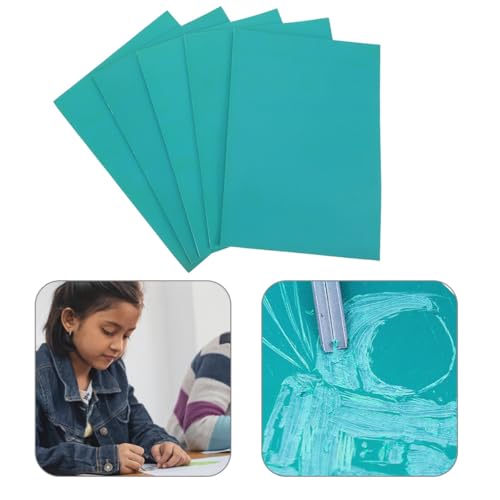 Feuilles de caoutchouc à sculpter A4 kit créatif pour anniversaire enfant - 8