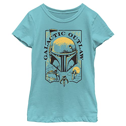 T-shirt Star Wars Galactic Outlaw fille idéal pour l'école et les sorties de loisirs créatifs