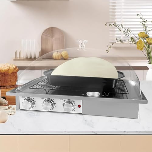 Máquina de fermentación de pan para masa madre, kit de herramientas reutilizables para hacer pan, calentador de baja temperatura para yogur, natto, bollos al vapor