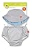 Produktbild LÄSSIG Baby Kinder Bade Set Hut (wendbar) und Schwimmwindel waschbar Auslaufschutz UV-Schutz 50+/Baby Swim Set  boys, Submarine, 18 Monate, grau