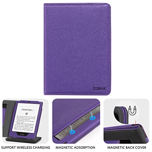 Image of CoBak Case with Stand for Kindle Paperwhite -with Auto Sleep Wake, Card Slot, Hand Strap Feature - Fits Kindle Paperwhite 11th Generation 6.8 inch Signature Edition 2021 Released
