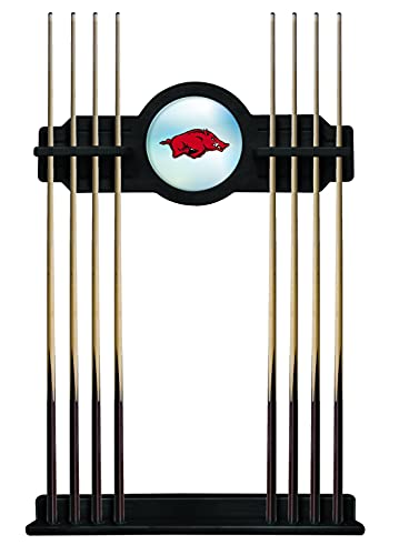 Arkansas Cue Rack in Black Finish by Holland Bar Stool
