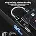 Headphone Amplifier[Hi-Res Audio Certified] Portable USB DAC Amps with 4.4mm and 3.5mm Dual Outputs Supports PCM 768kHz/DSD256 High Resolution Lossless for Smartphones/PC/Laptops