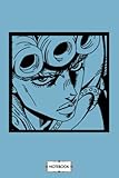  Jojo No Kimyou Na Bouken B42707 Notebook: Matte Finish Cover, 6x9 120 Pages, Lined College Ruled Paper, Planner, Journal, Diary