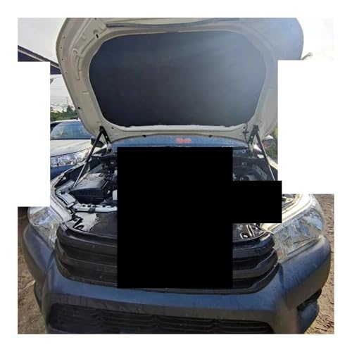Vérins à gaz capot Hilux Revo protection et levage assisté stable - 6