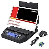 Digital Shipping Postal Scale, POLONO 88 LB × 0.1 OZ Shipping Scale for Packages with Hold and Tare