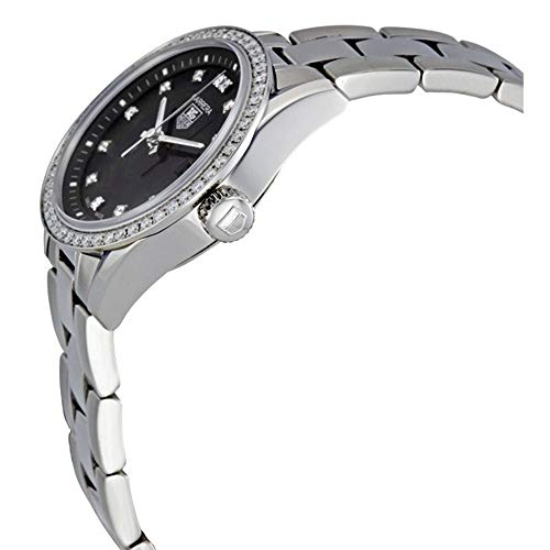 Tag Heuer Carrera Ladies Stainless Steel Diamond Watch WV1412.BA07932