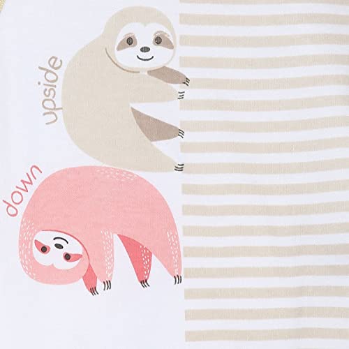 Image of miniklub Baby Sleeveless Round Neck Knitted Blended Cotton Top And Bottom, Pack of 2 (Multi Color)
