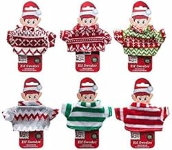 Toyland® Naughty Elf Knit Sweater - Multicolor Christmas Accessory - One Size, red, S