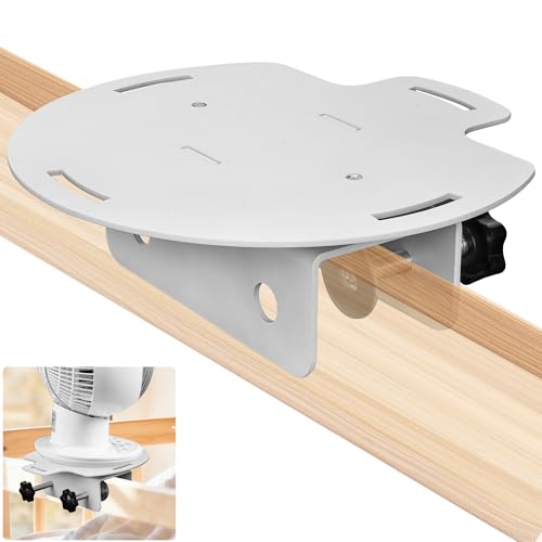 Clamp Fan Holder,Adjustable Ultimate Bunk Bed Fan Holder for Dorm Room,Bunk and Lofted Bed,Office Use