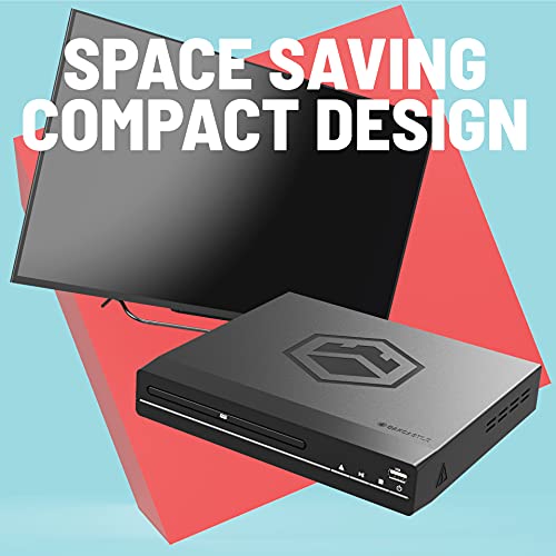 Region Free DVD Player HDMI für Fernseher | Mini DVD Player für TV | DVD-CD Spieler | DVD-Player für Fernseher mit HDMI | DVD Spieler | HDMI Kabel, RCA & Fernsteuerung Inklusive | OAKCASTLE DVD100 – Bild 6