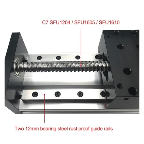 Mesa deslizante CNC eje Z recorrido con riel MGR12 5
