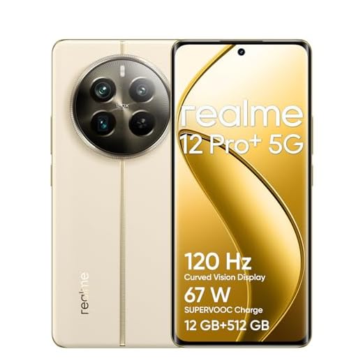 realme 12 Pro+ 5G (6.7", 512GB, 12GB RAM, 50MP)
