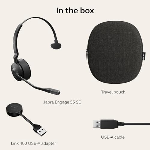 Jabra Engage 55 SE - USB-A UC Mono by Jabra - Image 7