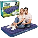 Supply Cube Double Air Bed – Waterproof & Durable Inflatable Mattress for All-Night Comfort – Versatile Camping Bed & Air Mattress for Home or Outdoors - Double Airbed