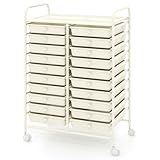 DREAMADE Rolling Cart with...