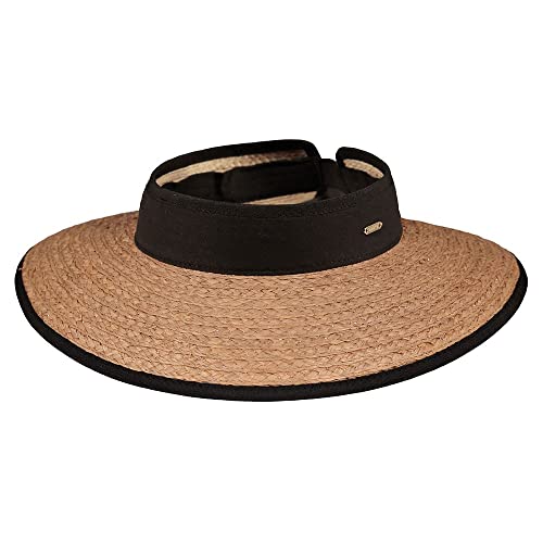 Visière en paille Barts Tambou casquette été femme