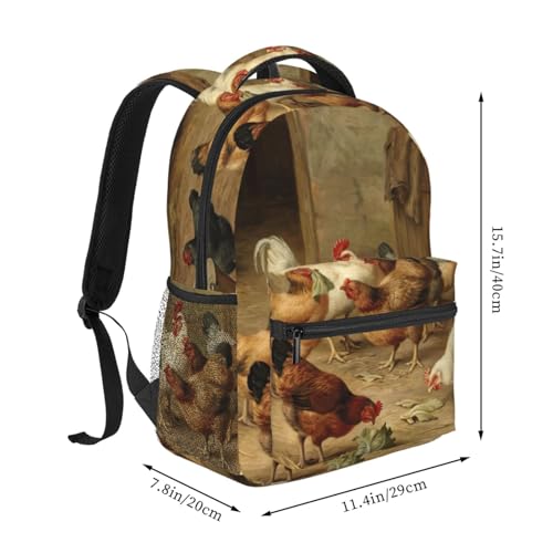Mochila de senderismo EdWal impermeable contra la lluvia y fácil de limpiar 2
