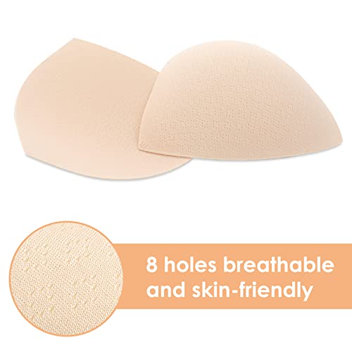 Wllhyf 2 Pairs Bra Pads Inserts Breast Enhancers Women's Push Up Bra Pads Inserts Sports Bra Cups Add 1-2 Cup Sizes #TOP7