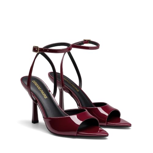 Image of DREAM PAIRS Women's Stiletto Kitten Heeled Sandals