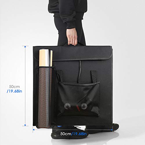 Fotostudio Set, Fotobox Lichtzelt 50×50×50 cm Tragbare Faltbares Studiobox, Foto Zelte Fotografie mit LED Beleuchtung, 4… – Bild 3