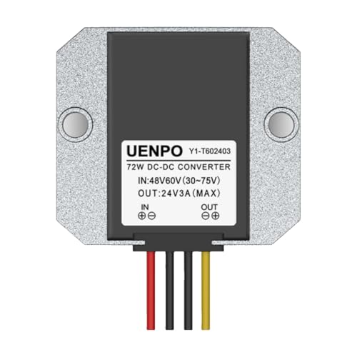 Convertisseur 48V 60V vers 24V DC régulateur de tension buck pour batterie