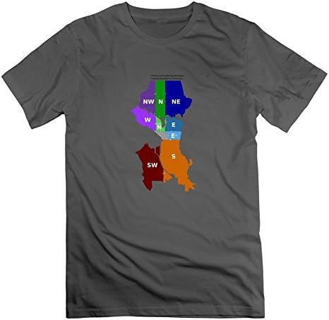 Old Town Streets Custom Top Clothing Men Cotton Short For Gray