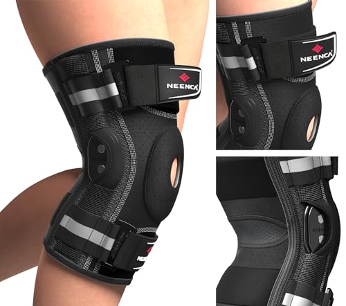 NEENCA Adjustable Professional Knee Brace for Pain Relief and Support (Medium)