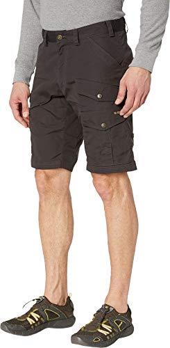 Fjällräven Herren Trekking-Shorts Barents Pro, Dark Grey Grey, 52, F82467-030-030