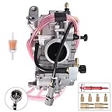 Carburetor for 2001-2013 Yamaha YZ250F WR250F FCR MX 38MM Carb, with Fuel Mixture Screw (Red)