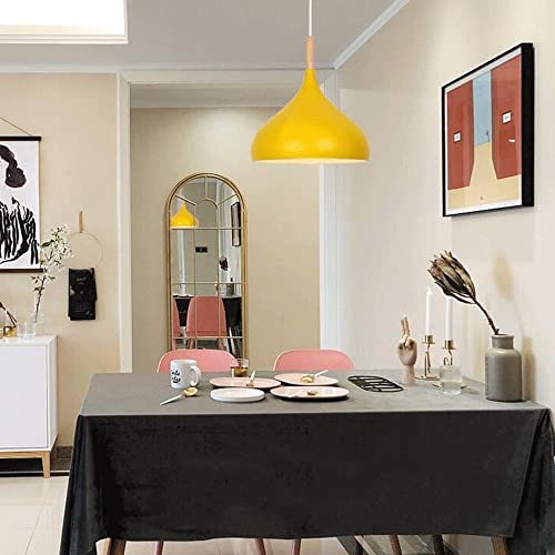 Lampe suspendue moderne E27 cylindre réglable pour plafond