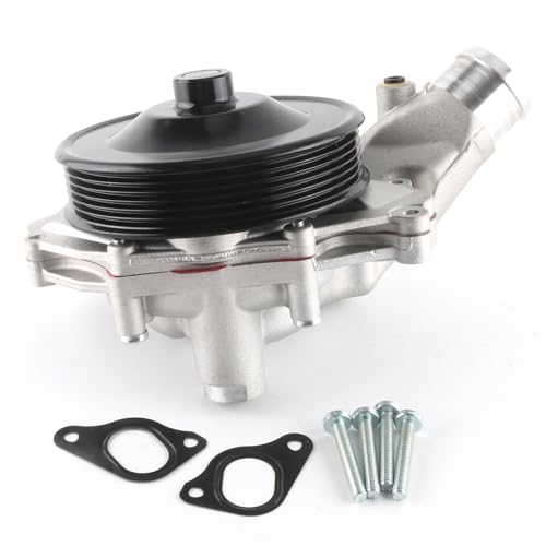 HXYBBGS LR033993 LR010801 LR097165 Engine Water Pump Fits for Land Rover Range Rover Discovery LR4 / for Jaguar F-Face F-Type XE XFR XJ XJR XK 3.0L 5.0L