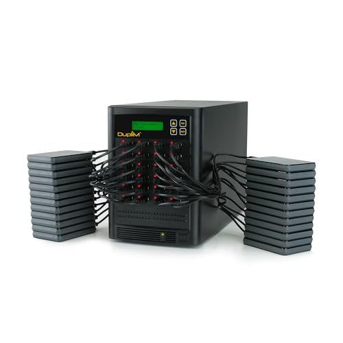 Image of DupliM 1:23 USB Flash Drive Duplicator Stand-Alone Burner Cloner Copier (1 to 23)