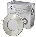 Produktbild JungesLicht Aqua IP65 7Watt Einbaustrahler GU10 Hochvolt 230Volt 3000Kelvin 500Lumen Set Leuchtmittel Austauschbar Badezimmer Bad Einbauleuchte