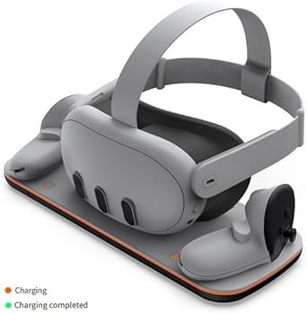 Amazon.co.jp: Meta Quest 3 対応 充電ドック,Quest 3 VRヘッドセット