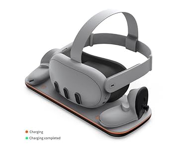 Amazon.co.jp: Meta Quest 3 対応 充電ドック,Quest 3 VRヘッド