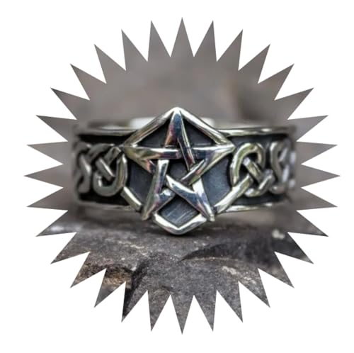 Bague bijoux femmes hommes cadeau d'anniversaire étoile rétro unique