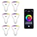 GY GU10 LED Smart RGB Light, 7W=70W 500LM, Wifi Alexa Glühbirnen, Wifi LED Leuchtmittel, Dimmbar per App oder Sprache,die mit Alexa Echo/Google Home kompatibel sind, 6 Pack
