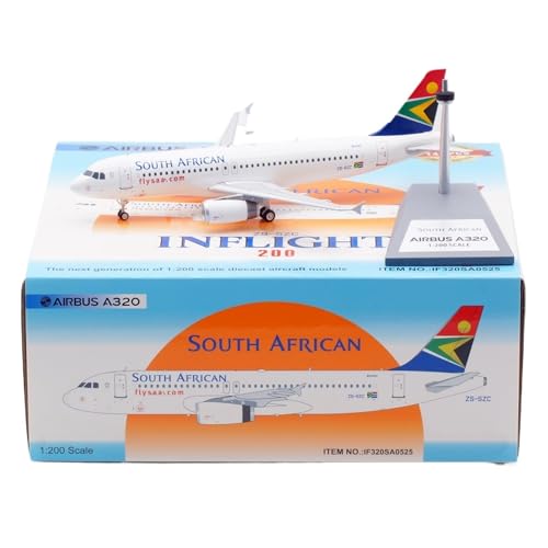 Maqueta de avión Airbus A320 South African Airways regalo para pilotos